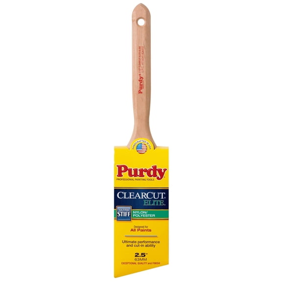 Pincel Purdy Clearcut Elite Ultra Stiff de nailon, 6 cm