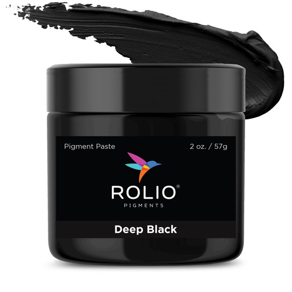 Pasta de Pigmento Rolio 57 g Negro Profundo (2 oz)