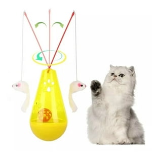 Defensor - Juguete Interactivo Para Gatos (Mono Porfiado) Amarillo