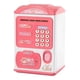 thumbnail image 1 of Alcancía De Ahorro Electrónica Sonido Huella Y Clave Rosa, 1 of 2