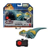 Dinosaurio De Juguete Mattel Jurassic World Velociraptor 1 Click Tracker