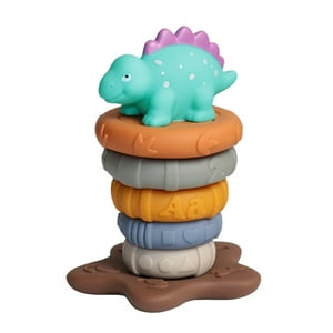 Otuti - Torre Dinosaurio Juguete Didáctico Apilable 7Pcs