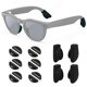 thumbnail image 1 of Almohadillas antideslizantes CAISATEQ para gafas inteligentes Ray‑Ban Meta RW4006/4008/4012, 1 of 7
