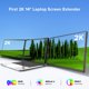 thumbnail image 2 of Extensor de pantalla para portátil UPERFECT 2K 14" 360° para 13.3-17.3 pulgadas, 2 of 7