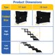 thumbnail image 2 of Escalera Plegable para Perros Furdo, 48 cm de Ancho, Portátil, 2 of 7