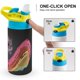 thumbnail image 4 of Nyan Cat Botella de Agua con Tapa Pop Top de Un Toque, Acero Inoxidable, a Prueba de Fugas, para Deportes, Botella Infantil azul 12 oz, 4 of 6
