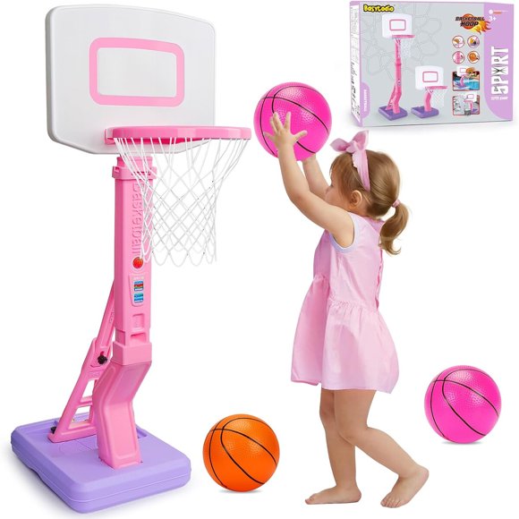 Aro de básquetbol Basytodio ajustable 27,6-54,3 pulgadas