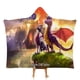 thumbnail image 1 of Spyro el Dragón Manta Capa con Capucha Anti-Bolitas, Manta de Lana Ártica Suave, Manta Portátil de Felpa Ligera y Lujosa, Poncho para Siesta en Casa y Oficina, 100*130cm, 1 of 6