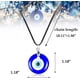thumbnail image 2 of Evil Eye Colgante Collar, Lucky Azul Eye Protection Collar Glass Leather Rope Chain Turkish Protact Lucky Collar para mujeres Hombres Friend fo Birthday, Valentine, Christmas, 2 of 6