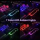 thumbnail image 4 of Organizador de huecos para asientos de coche Keketuohai 2026 con LED de 7 colores, 4 of 8