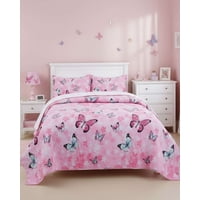 Imac Hogar - Cubrecama Infantil Quilt Sherpa Otoño Invierno Plaza Y Media