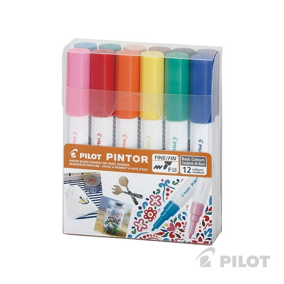 Pintor Set Colores Surtidos Punta Fina