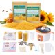 thumbnail image 1 of Kit para hacer velas de cera de abeja WcoDusak, pellets orgánicos de 2 lb, 1 of 9