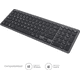 thumbnail image 1 of Teclado Cygna slim inalámbrico grafito, 1 of 3