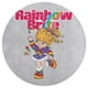 thumbnail image 3 of Alfombra Redonda Rainbow Brite Felpa Coral 60cm, 3 of 6