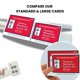thumbnail image 4 of Tarjetas de Mahjong de la Liga Nacional de Mahjong 2026 – Pack de 4 de gran tamaño, 4 of 9