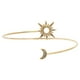 thumbnail image 4 of Brazalete De Brazo Sol Luna Joyería Personalizada Simple Para Mujer Hermana Mamá, 4 of 5