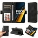 thumbnail image 4 of Carcasa FOXDOCK Xiaomi Poco X6 Pro de cuero PU, diseño acolchado clásico, protección contra caídas y rayones, 4 of 5