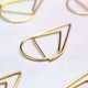thumbnail image 5 of sujetapapeles DEEDYGO Gold Teardrop de acero inoxidable, 250 unidades, 5 of 6