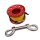 thumbnail image 3 of Carrete De Dedo De Carrete De Aleación De Aluminio De Buceo De 15 M Con Mosquetón De Perno Rojo, 3 of 5