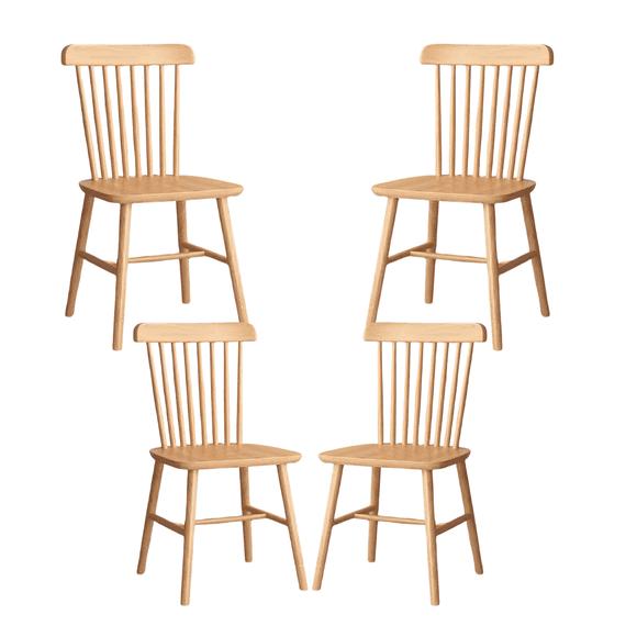 Pack de 4 sillas windsor madera