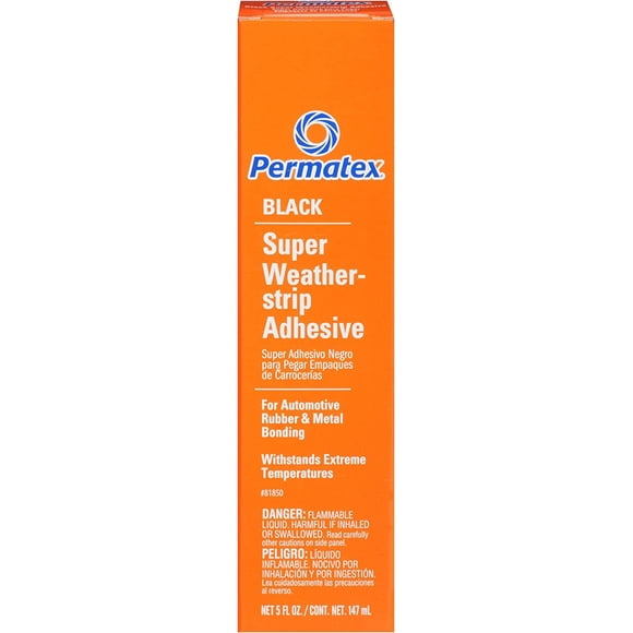 Adhesivo Permatex 81850 Negro Super para Burletes 147 ml