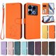 thumbnail image 3 of Funda Volteable con Diseño de Gato para Infinix Note 40 Pro Plus 5G, Naranja, 3 of 6