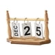 thumbnail image 2 of Calendario De Escritorio Ideal Como Regalo, Peque?o Calendario Plegable De Pie Para La Escuela, El Hogar Y La Oficina, Color Caqui., 2 of 5
