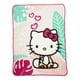 thumbnail image 1 of Manta Polar Hello Kitty 46x60 cm Rosa Blanca Niaos, 1 of 3