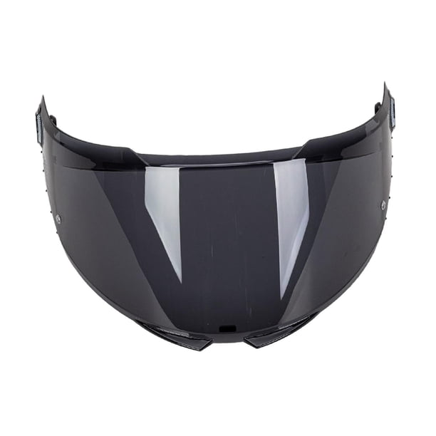 Visera de lente para casco de motocicleta Lente de protección contra el viento de motocicleta Piezas de repuesto de alto rendimiento Protector de vise Negro