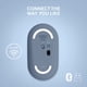thumbnail image 5 of Ratón inalámbrico Logitech Pebble Bluetooth/2.4GHz Blueberry, 5 of 8