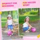 thumbnail image 4 of Balón de Fútbol Champhox Talla 2 Brillante Rosa para Niños 60g, 4 of 8