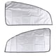 thumbnail image 2 of 1 Par De Cortinas Protectoras Parasol Magnéticas De Doble Cara Para Ventana Oblicua De Coche, 2 of 5