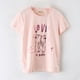 thumbnail image 2 of Polera Manga Corta Niña Stitch Disney Love Is Magic Rosado, 2 of 4