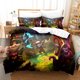 thumbnail image 1 of League of Legends Bedding Set Single Double King Bed Set Children's Bedroom Duvet Set League of Legends Bedding Set, 1 of 3
