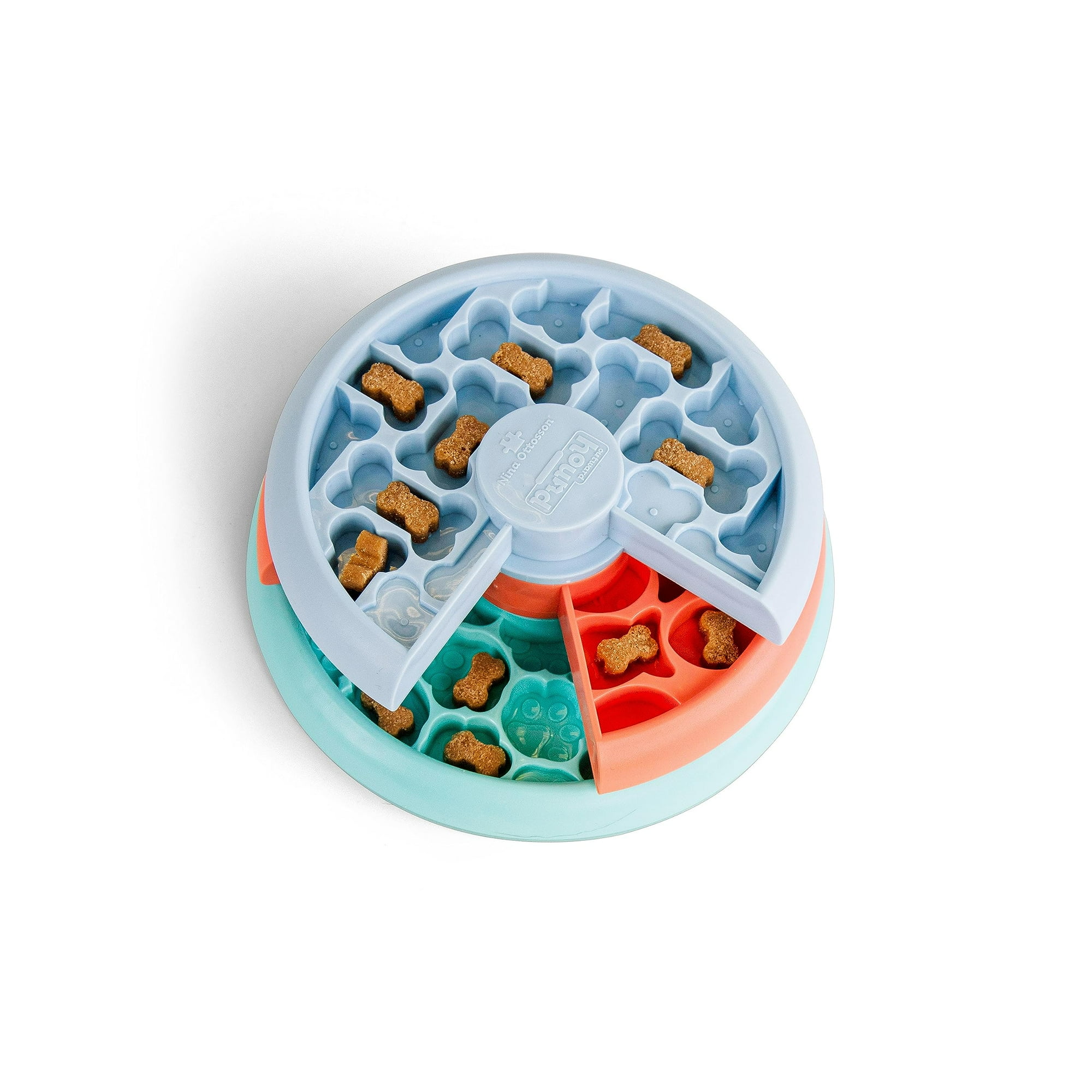 Juego Interactivo De Rompecabezas Para Perros Y Alimentador Lento Outward Hound