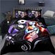 thumbnail image 1 of Nightmare-Before-Christmas Bedding Set Valentine Day Decor Gifts Present Jack Skellington Sally Bed Comforter Cover, 1 of 3