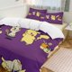 thumbnail image 2 of Halloween Pokmon 3 Piece Sets Full/Queen Size - Reversible Microfiber Quilts with Shams Soft Lightweight Bedspread Coverlet Comforter for All Season Bed Sheets, 2 of 4