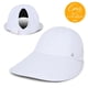 thumbnail image 2 of Sombrero Sunblocker de ala ancha Ponyflo, poliéster blanco, 2 of 6