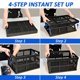 thumbnail image 3 of Paquete de 3 Cajas Plegables CONLI 34L Negro, 3 of 6