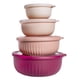 thumbnail image 1 of Prep Bowls COOK WITH COLOR, juego de 8 piezas para anidar anchas y profundas, 1 of 9