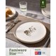 thumbnail image 3 of Platos de ensalada famiware 20 cm 6 uds Vainilla blanco, 3 of 8