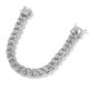 thumbnail image 4 of Pulsera para Hombre de Plata Esterlina 925 Transparente 5A+ CZ Pulsera de Eslabones de Cadena Cubana para Hombre Hipoalergénica Pulsera de Diamante Simulado Joyería para Hombre 16-22CM, 4 of 7