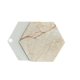 thumbnail image 2 of Set De 6 Posavasos Diseño Mármol Pack 6 Posavasos Hexagonal beige, 2 of 2