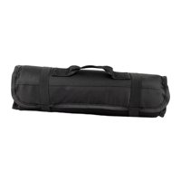 Magideal - Bolsa Para Cuchillos De Chef, Estuche Para Cuchillos De Chef, Bolsa De Herramientas, Portacubiertos Enrollable De Tela Oxford Portátil Con Múltiples R Negro