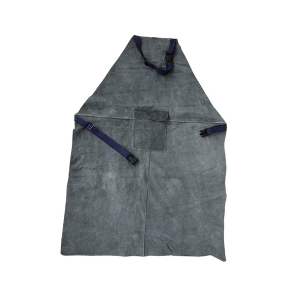 Delantal de Soldador Ropa Protectora para Soldadores Delantal de Garaje Delantal para Hombres Y Mujeres Delantal de Mecánico Delantal Resistente Al Ca 70cmx100cm Azul oscuro