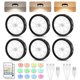 thumbnail image 1 of Luces Puck Besttour pack de 6 recargables con control remoto, 1 of 8