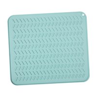 Bothyi - Alfombrilla De Silicona Para Secar Platos, Resistente, Para Frigorífico, Fregadero, Color Verde