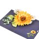 thumbnail image 1 of Tarjeta de felicitación FIAMR 3D Pop Up girasol para mujer, 1 of 7