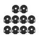 thumbnail image 2 of Herramientas De Bloqueo De Cuerda De Mosquetón, Anillos De Límite De Fijación De Aparejo, Equipo De Fijación De Hamaca, 10 Uds., 2 of 3